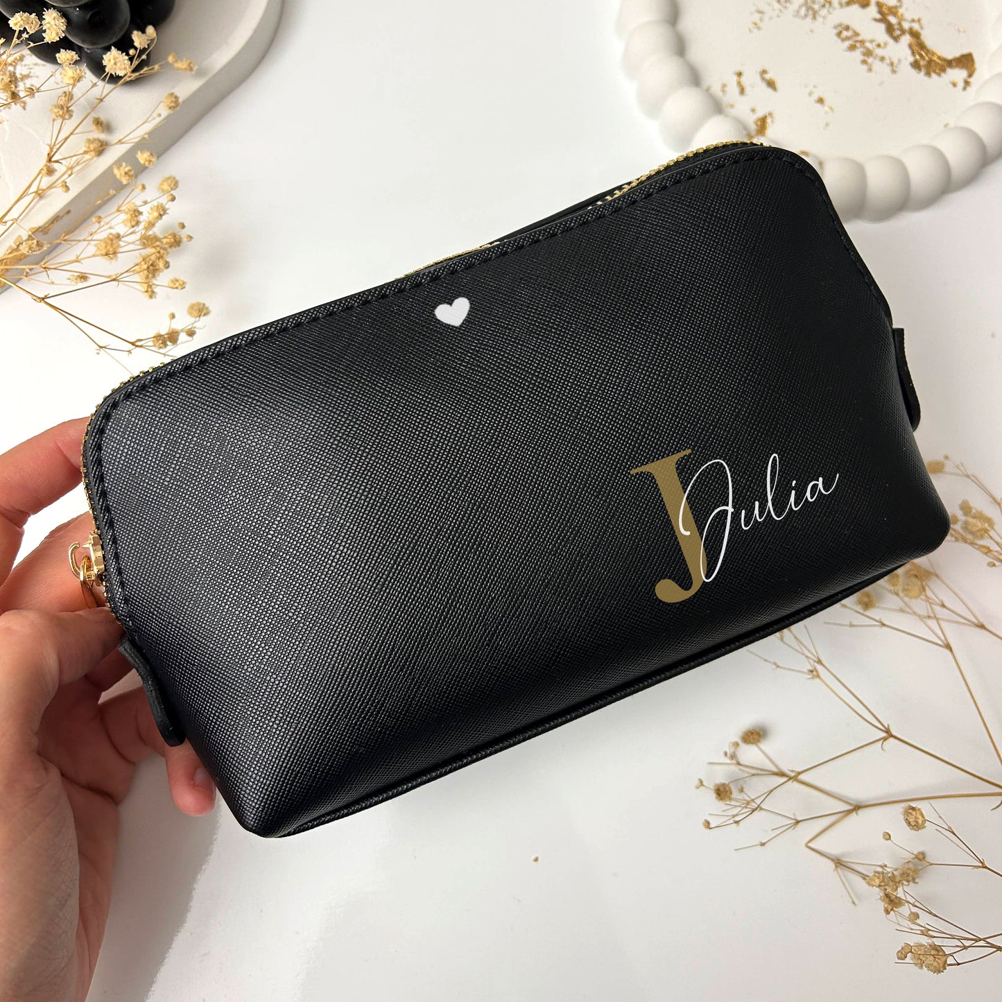 Kosmetik Tasche mit Name