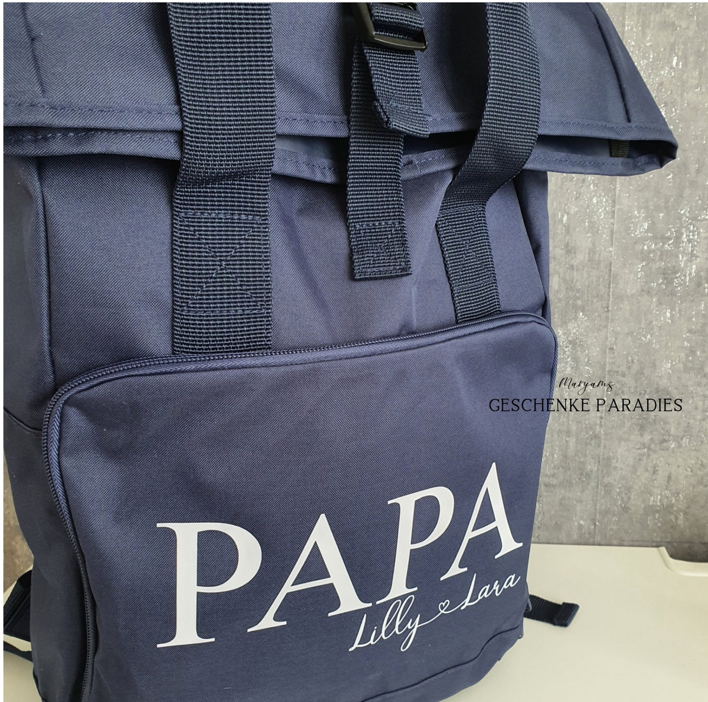 Rucksack, personalisierter Rucksack, Papa, Backpack
