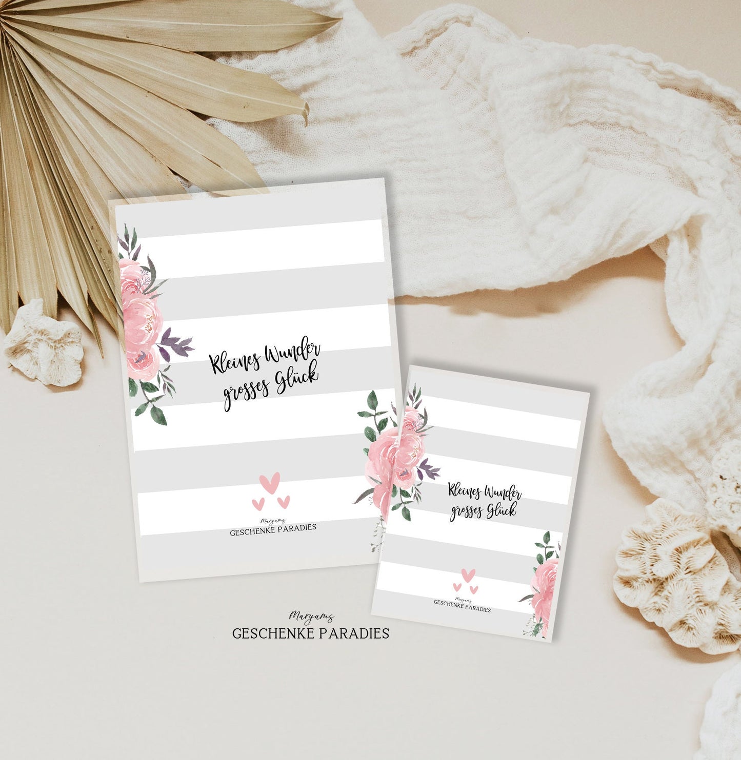 U-Heft und Impfpass Hülle personalisiert für Mädchen, Schutzhülle mit Namen, Geschenk zur Geburt, Baby Party,