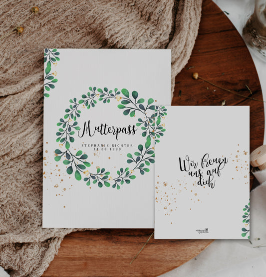 Mutterpasshülle, personalisierter Mutterpass