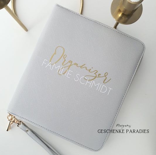 Organizer, U Heft, Impfpass, Reisepass, Kinderausweis, Travelorganizer, personalisierter Organizer